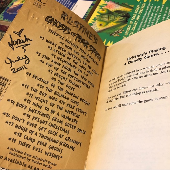 Lot of 5 Ghosts of Fear Street by R.L. Stine books - Picture 4 of 15